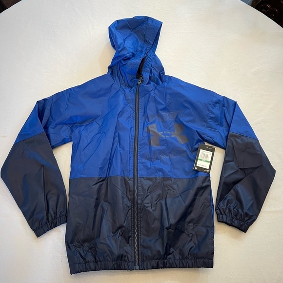 Under Armour Other - NWT Under Armour Kids Hooded Windbreaker Size Youth Large.
